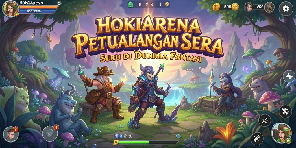 Gameplay seru dan menakjubkan di HOKIARENA