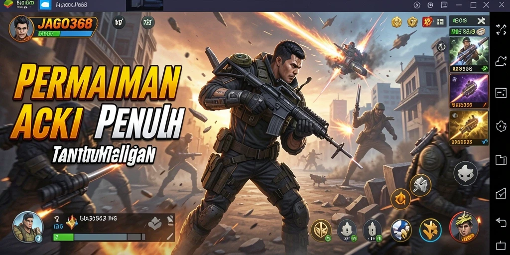 Tampilan gameplay JAGO368 dengan aksi yang mendebarkan.