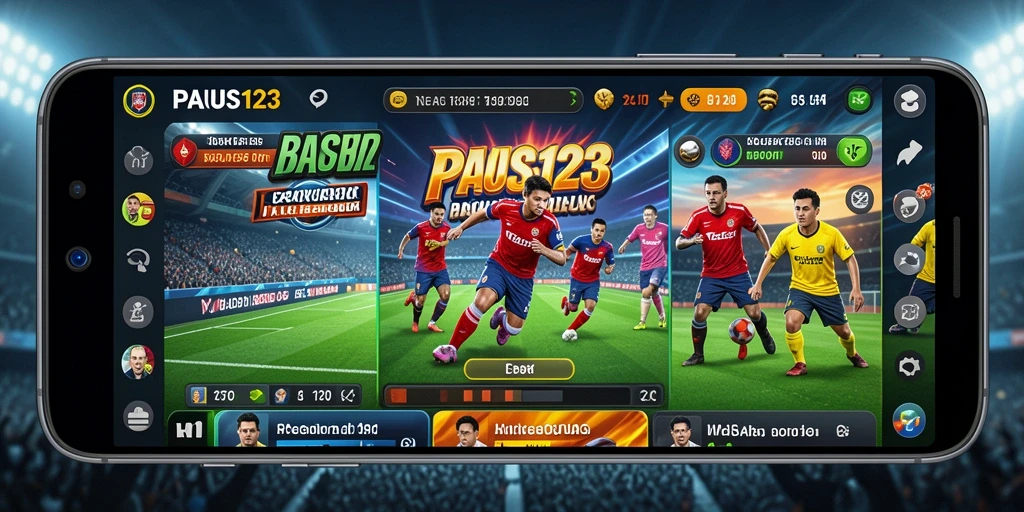 Screenshot gameplay PAUS123 yang menunjukkan taruhan langsung.