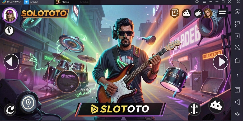 Tampilan gameplay SOLOTOTO yang menarik dan interaktif.