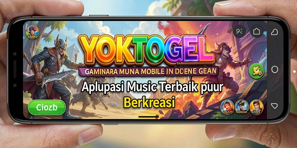 Gameplay YOKTOGEL yang menunjukkan kreativitas musik.